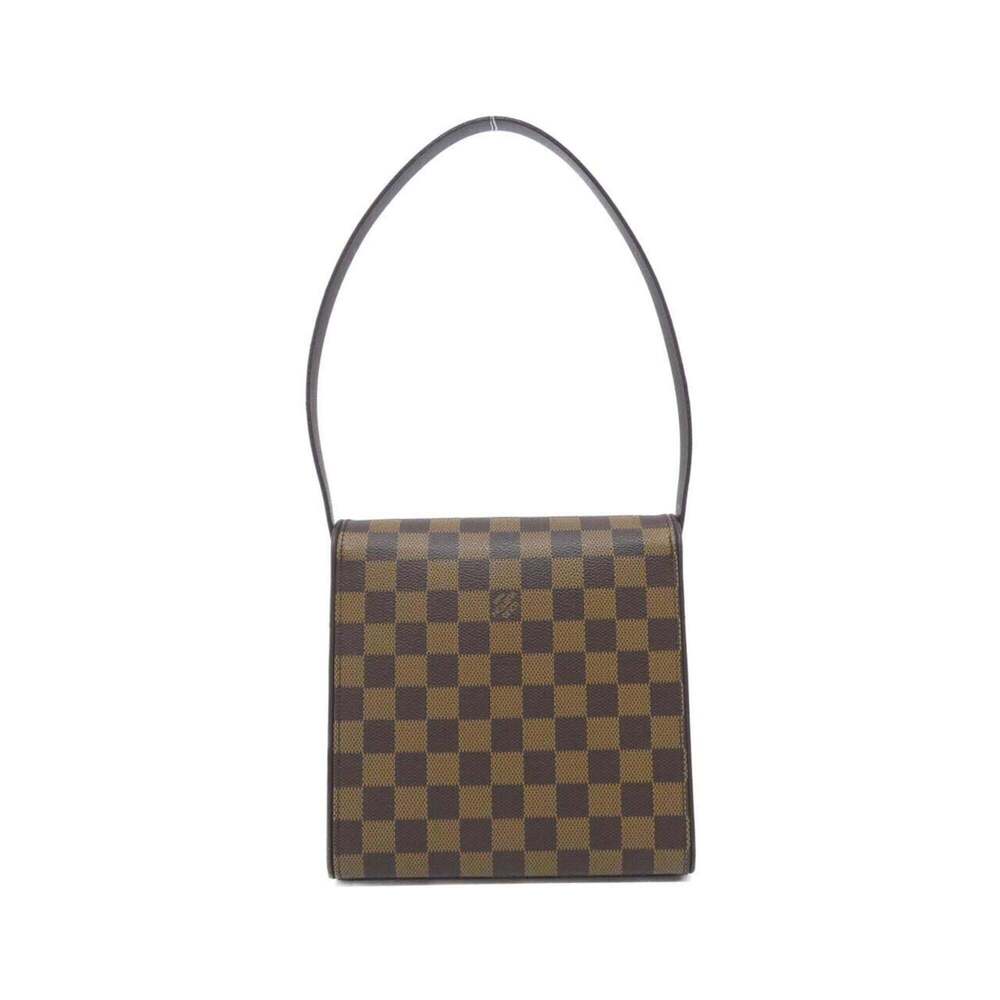 LOUIS VUITTON Authentic Brown Damier Shoulder Bag - Picture 2 of 8